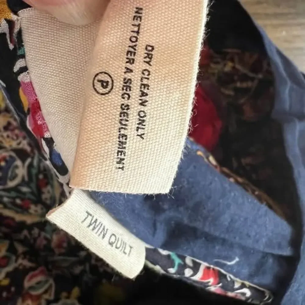 Anthropologie twin quilt